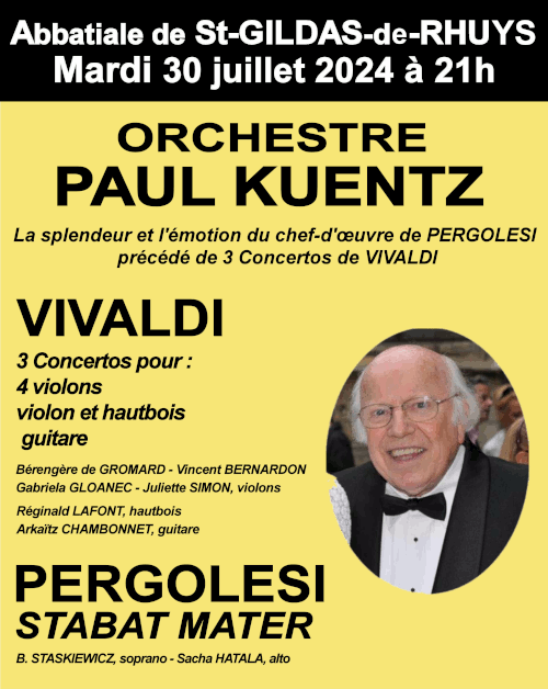 Pergolesi et Vivaldi à Saint-Gildas-de-Rhuys