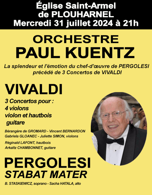 Pergolesi et Vivaldi à Plouharnel