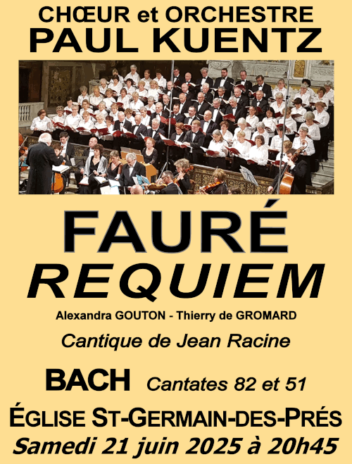 Fauré et Bach à Saint-Germain-des-Prés