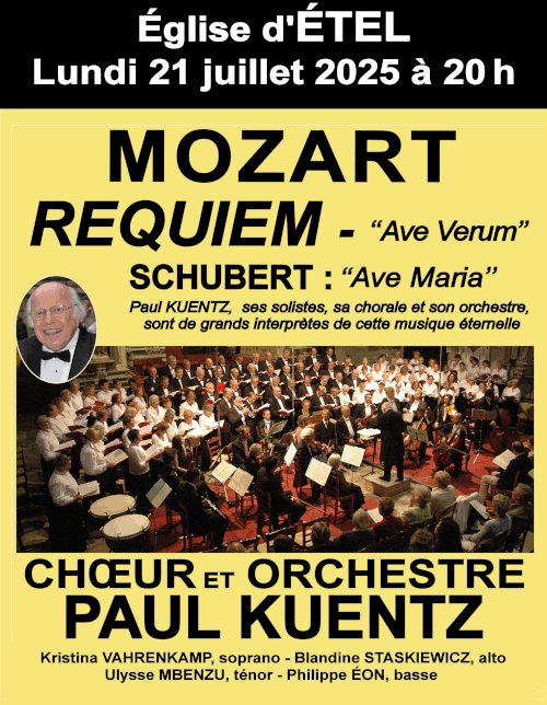 Le Requiem de Mozart à Étel