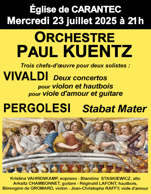 Vivaldi et Pergolesi à Carantec