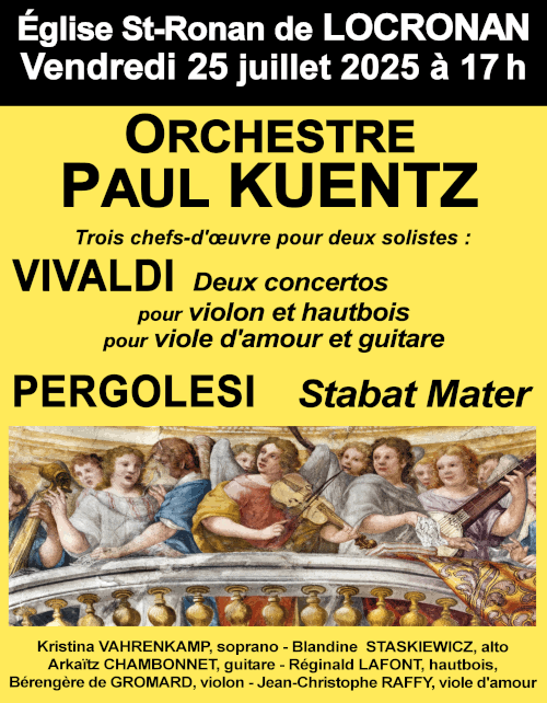 Vivaldi et Pergolesi à Locronan
