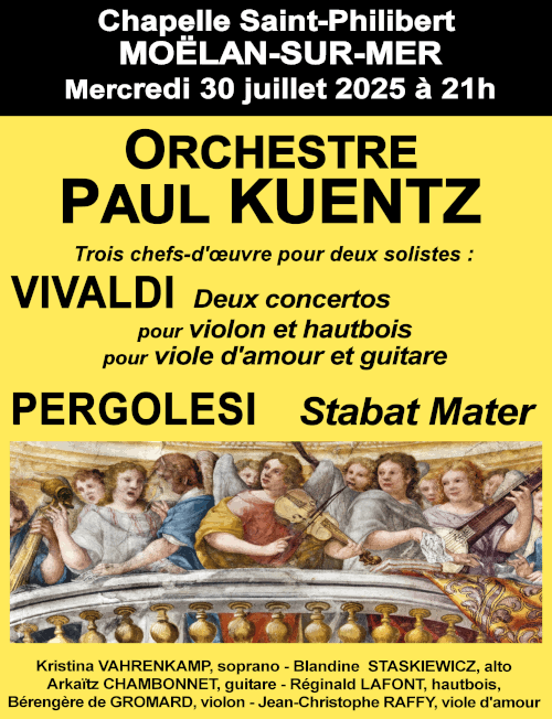 Vivaldi et Pergolesi à Moëlan-sur-Mer