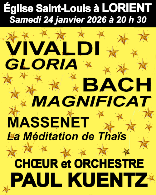Bach, Vivaldi et Massenet à Lorient