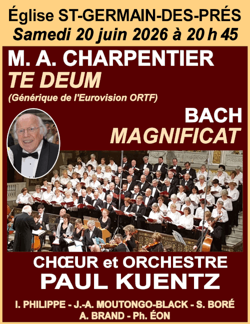 Bach et Charpentier à Saint-Germain-des-Prés