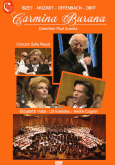 DVD Carmina Burana de Carl Orff, Bizet, Mozart, Offenbach